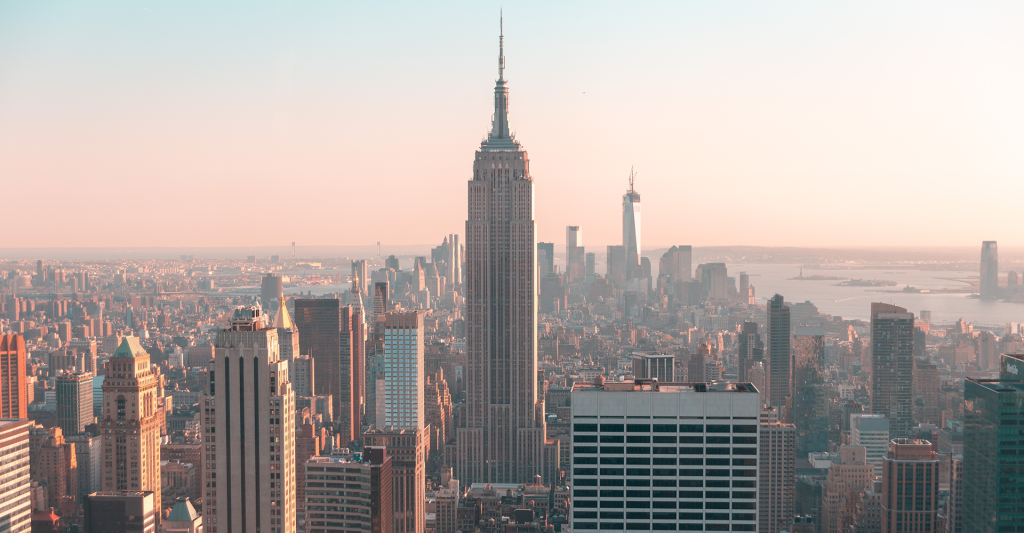 Photo of a city landscape with buildings